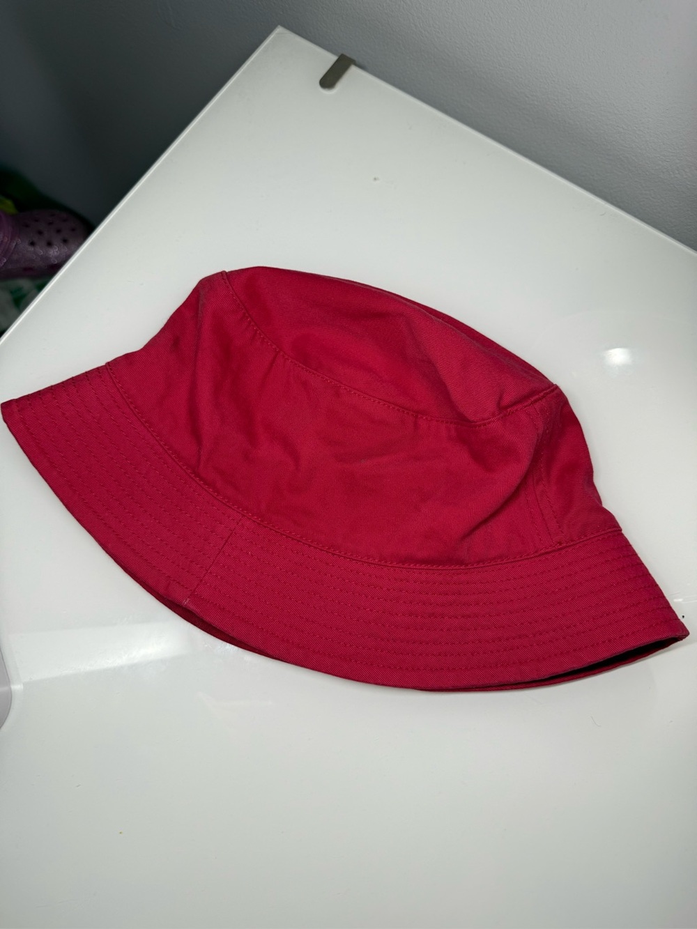 Strawberry Red Trendy Bucket Hat